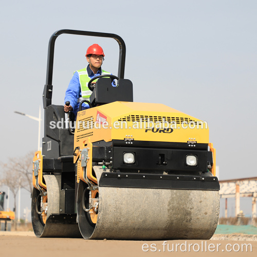 Compactador de rodillos vibratorios de doble tambor de 3 toneladas (FYL-1200)